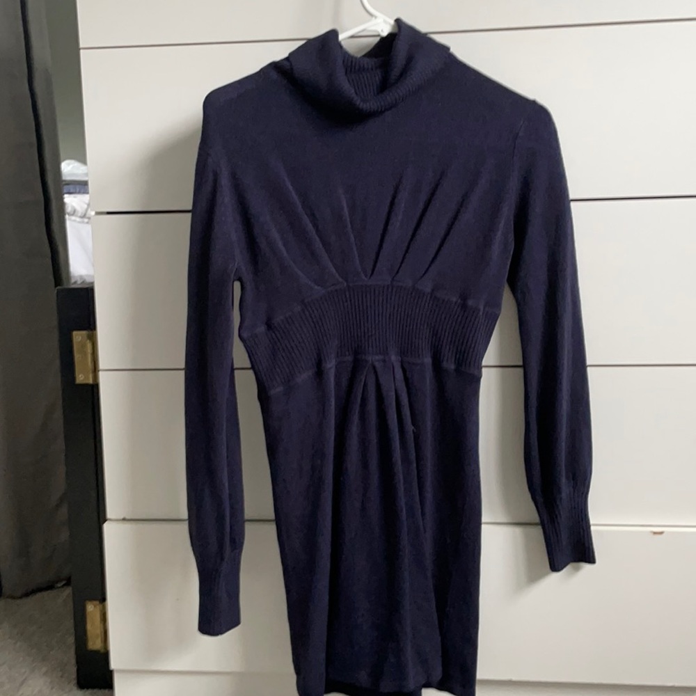 Women’s Navy Blue Sweater Dress